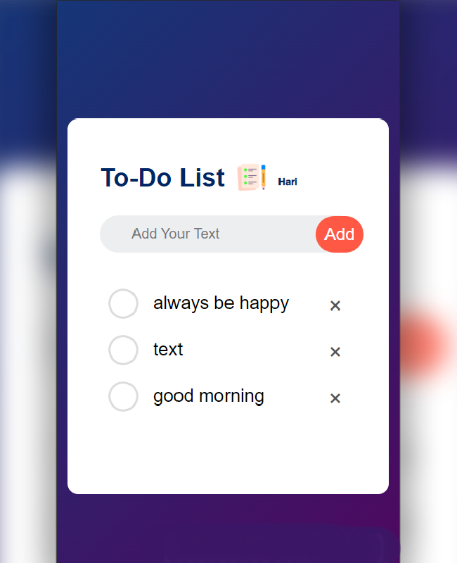 Todo App