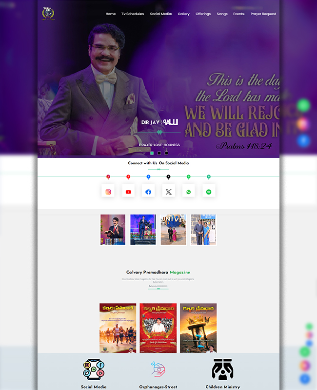 Spiritual Web App